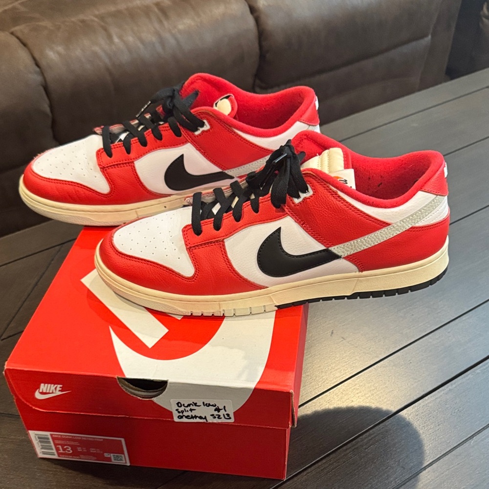NIKE DUNK LOW “Chicago Split – SIZE 13 – LIKE NEW ✨🔥